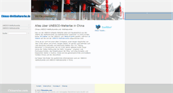 Desktop Screenshot of chinas-weltkulturerbe.de